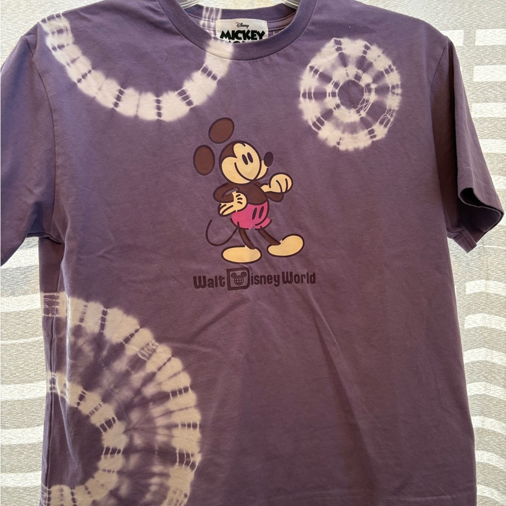 Disney Mickey Mouse Purple Tee